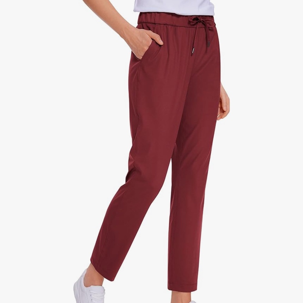 CRZ Yoga Women’s 4-way Stretch 7/8 Ankle Casual Pants